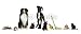 Wallmonkeys Peel and Stick Wall Decals - Group of Pets - Dog, Cat, Bird, Reptile, Rabbit, Ferret- in Fron - Removable Graphic