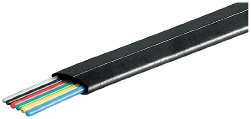 1aTTack Telefonflachkabel (6 Adrig, Spule 100m) schwarz Preisvergleich
