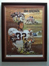 Jim Brown Cleveland Browns Autographed 30