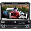 Dual XDVD8183N 7-Inch Single Din Motorized Touchscreen DVD Receiver with Bluetooth(R)