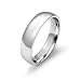 10.2g Men’s Dome Wedding Band 5mm Comfort Fit Platinum Ring (11)