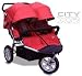 Tike Tech CityX3 ALPINE RED Double Twin Child Stroller