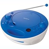 Sony CD Boombox with Digital AM/FM Tuner (Blue)
