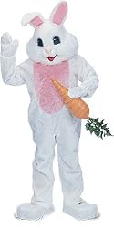 Rubie's Co Premium Rabbit Mascot Costume White, White, One Size