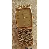 Bulova Watch 14k Diamond-cut Solid Gold