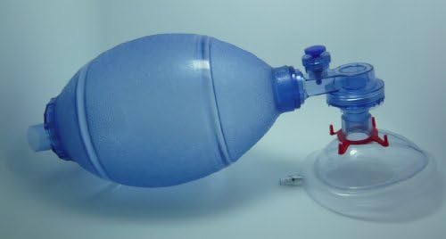 Latex-free Disposable Bag Valve Mask CPR Simple Respirator for First Aid