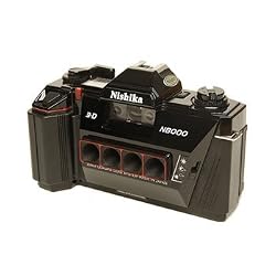 Nishika N8000 35mm 3-D Camera Quadra Lens System