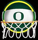 University of Oregon Ducks Neon Basketball Hoop