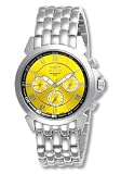 Invicta Men's II Collection Silver-Tone Yellow Dial Watch #4243