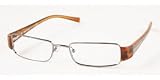 PRADA VPR 72HV 5AV-1O1 GUNMETAL METAL EYEGLASSES