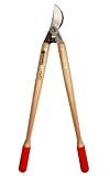 Corona Clipper WL 6350 26-Inch Pro Bypass Lopper with 1-1/2-Inch Cut Capacity, Wood Handles