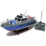 1:25 R C Super Police Boat WSP 10 Radio Remote Controlled RTR by Police Boat WSP 10