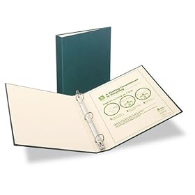 Avery 50006 - Recyclable Ring Binder With EZ-Turn Rings, 1-1/2 Capacity, Green-AVE50006