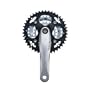 Shimano FC-M410 Alivio Crankset 175mm 42-32-22, 8s Silver
