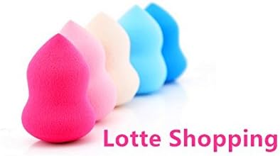 Lotte Shopping Cosmetic Bottle Gourd Sponge Flawless Smooth Pro Beauty Makeup Powder Puff Colors by Random (5pcs)