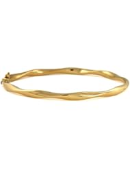 CleverEves 18Kt Yellow Gold Bangle Twisted 4mm