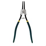 【ノーブランド 品】スチール製　サークリッププライヤー　13インチサークリッププライヤー　外部曲がったストレートピンチャーズ　手芸 工芸 DIY 先細 外部曲がったストレート 工具　13 inch