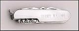Personalized 11 function pocket knife.
