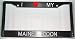 maine coon - Black Plastic I Love My Maine Coon Frame