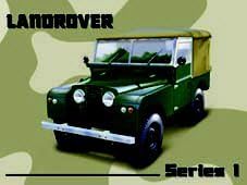 Land Rover Series 1 - Mini Metal Wall Sign