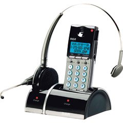 RCA ViSYS - Call Waiting/Caller ID - Wireless Headset with Cordless Phone
