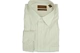 Tasso Elba Striped Dress Shirt - 68 Shell Stripe - Size 17 34/35