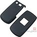 Black Rubberized Shield Protector Case w/ Belt Clip for Pantech Breeze C520 Image