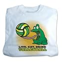 Tandem You Are What You Eat Volleyball Tee White