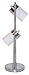 ORE International 3031TW 2-Light Adjustable Table Lamp, White