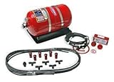 SPA 4.00 Liter Electrical AFFF Fire System - includes 6 nozzles - 5 tee's - 15 ft. decabon tubing (2.00 LT to Cockpit, 2.00 LT to Engine Bay. Charged to 8 Bar