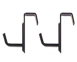 B.S額受長押掛け 20mm 黒 2個入 F-0275 fukui