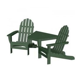 Adirondack Tete A Tete Color: Mahogany by 