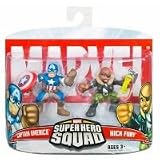  : Marvel Super Hero Squad Ultimate Captain America & NK Fury