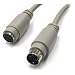 3ft PS2 MF Male Female Extension Keyboard or Mouse Cable - Beige