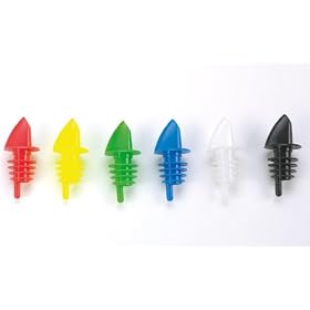 Paderno World Cuisine 12-Piece Bottle Pourer, Blue