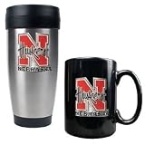 Nebraska Cornhuskers Tumbler and Coffee Mug Set