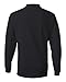 Jerzees 5.6 oz., 50/50 Long-Sleeve Jersey Polo with SpotShield 2XL BLACK