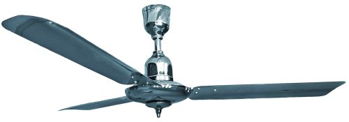 Leitmotiv - Ceiling fan Colonial nickel chrome finish