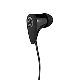 iFrogz Chromatix Earbuds with Single Button Remote and Microphone, Black