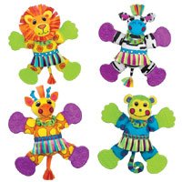 Childrens Toyshop   : Sassy Cuddle 'N Chew Pals