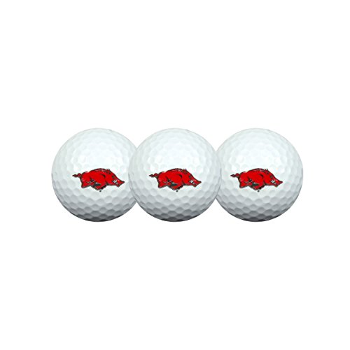 Arkansas Razorbacks Golf Ball Pack of 3