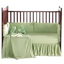 Heavenly Soft Crib Bedding - color: Celery