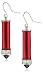 Nicky Hilton Sterling Silver Bullet Earrings