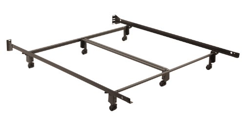 Leggett and Platt Consumer Products Group Inst-A-Matic Bed Frame with Rug Rollers, Queen