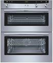 59cm Electric Built Under Cirotherm Double Oven Black (U1722S0GB_BK)