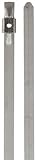 BAND-IT AS4239 Mini Tie-Lok 316 Stainless Steel Cable Tie, 0.177 Width, 16 Length, 4 Maximum Diamete