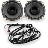 01-05 HONDA GL1800: SHOW CHROME REAR SPEAKER KIT WITH HARNESS by Show Chrome