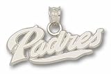 San Diego Padres Sterling Silver Pendant
