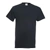 10 St�ck Fruit of the Loom Heavy Cotton T-Shirts in Schwarz, Gr�sse L