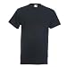 10 St�ck Fruit of the Loom Heavy Cotton T-Shirts in Schwarz, Gr�sse L